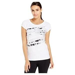 Ideology Womens Graphic Short Sleeve T-Shirt Size XL